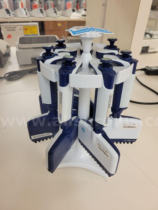 7pcs Rainin Pipet-Lite XLS Multi-Channel Pipettes