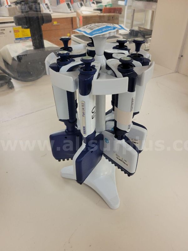 7pcs Rainin Pipet-Lite XLS Multi-Channel Pipettes