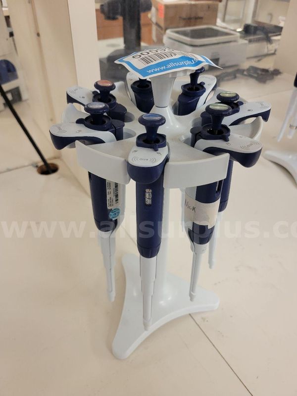 7pcs Rainin Pipet-Lite XLS Single-Channel Pipettes