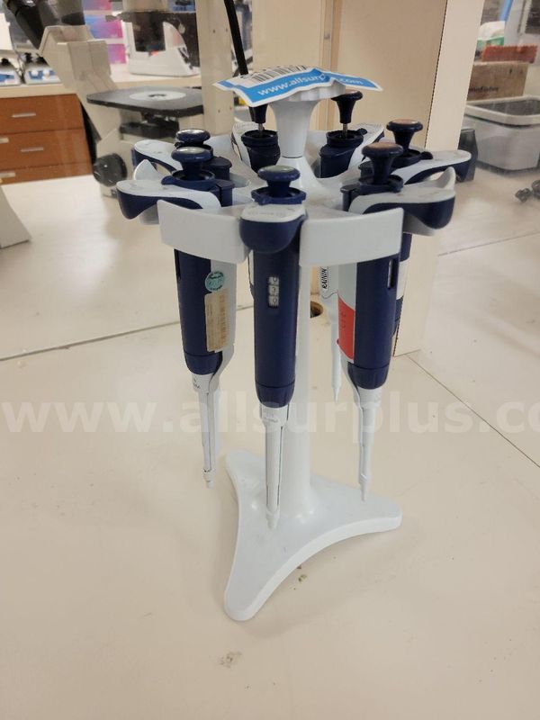 7pcs Rainin Pipet-Lite XLS Single-Channel Pipettes