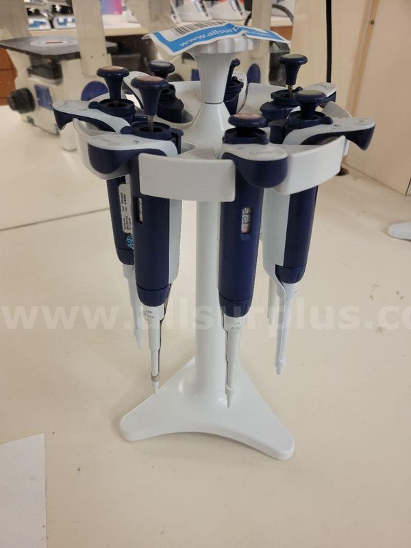 7pcs Rainin Pipet-Lite XLS Single-Channel Pipettes