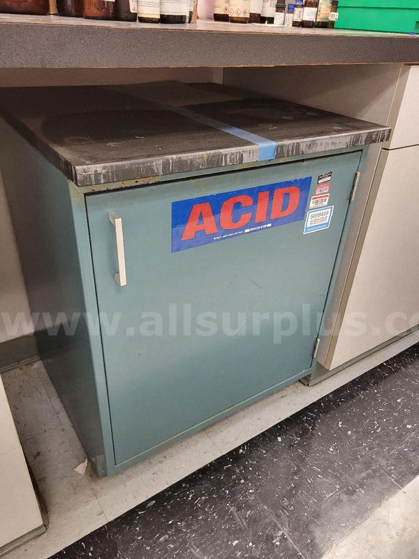 2ea Fisher Scientific Chemical Storage Cabinets
