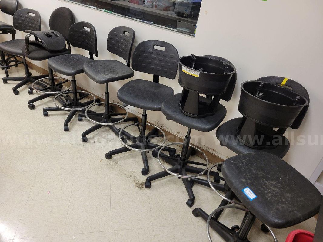 19pcs Assorted Lab Chairs, Bio-Fit & Others