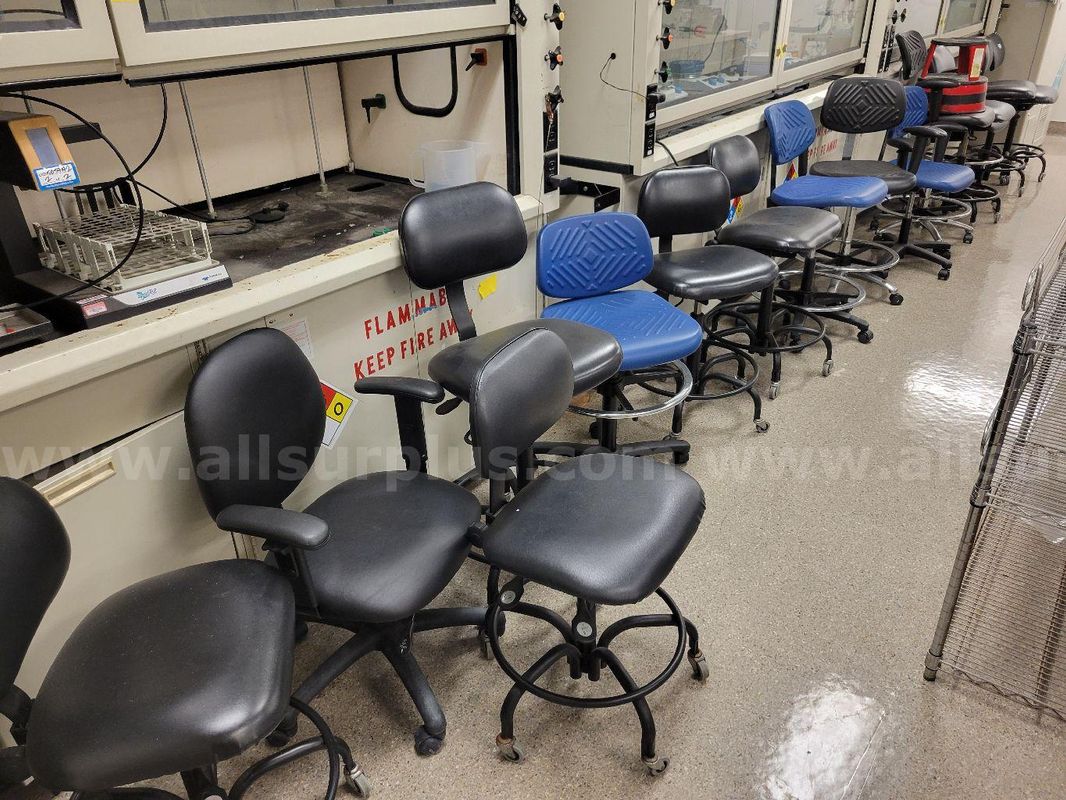 20pcs Assorted Lab Chairs, Bio-Fit & Others