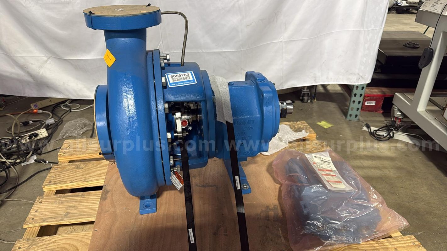 Summit Pump 2196 LTI Centrifugal Pump with Micro Motion RFT9712 1PDU Flow Transmitter