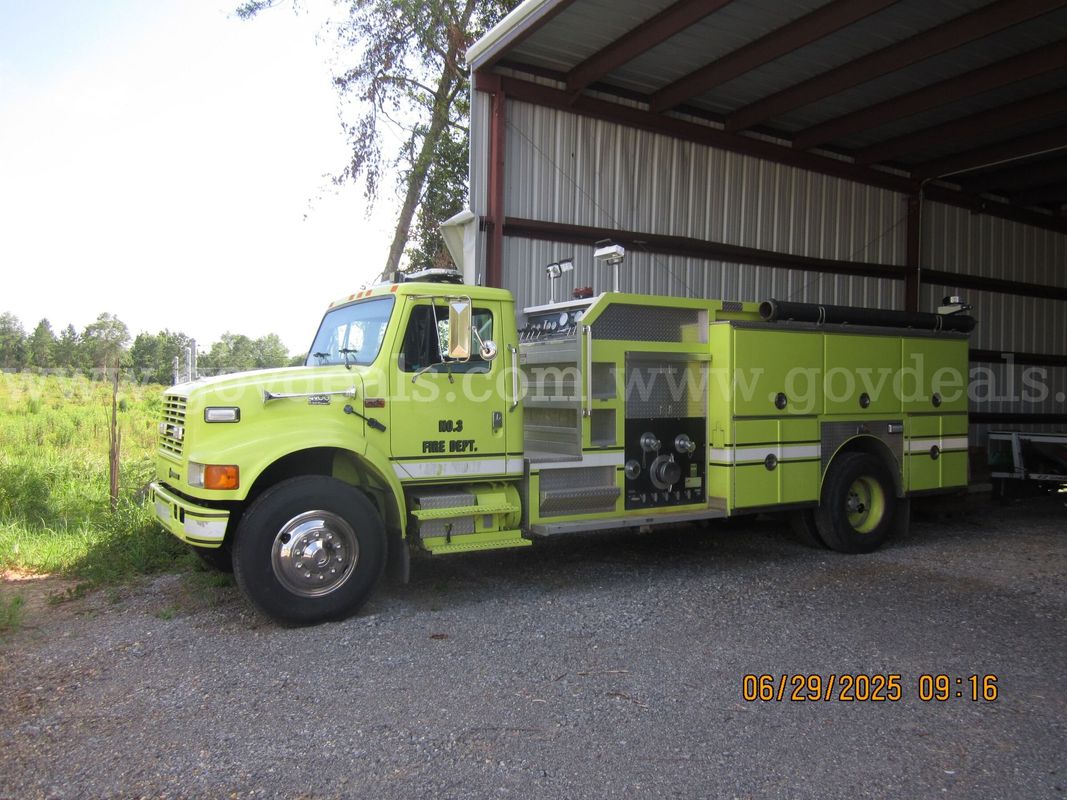 1996 International Ferrara Class A4900 Fire Pumper