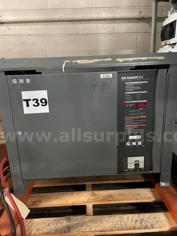 GNB SCRFLX-24-865T1Z 48V 134A Three-Phase Industrial Battery Charger, 24 Cell, 865 AH