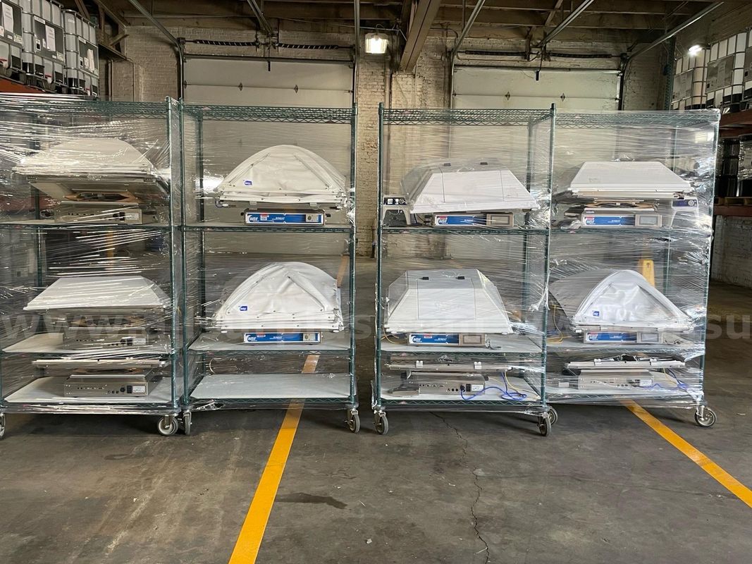 11ea. GE Healthcare WAVE Bioreactor 20/50EHT, 0.1-25L Capacity, CO2 Control, Includes 1 ea. Masterflex Pump