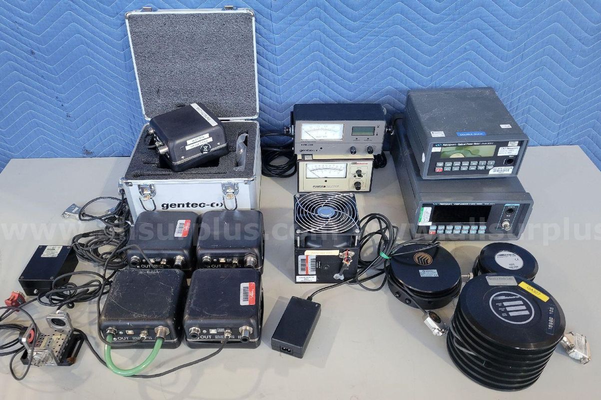 15pcs Laser Power Detection Equipment