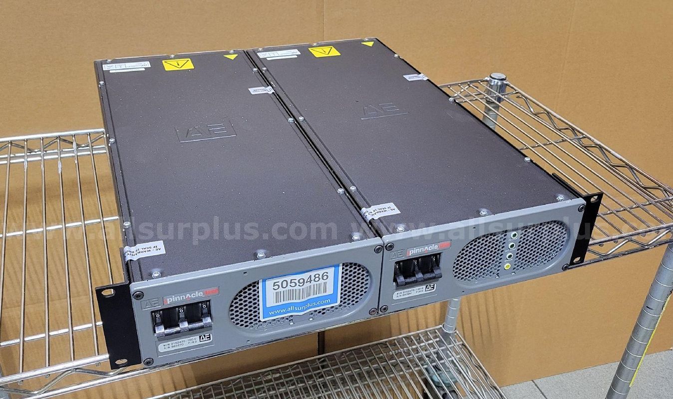 Dual Advanced Energy Pinnacle RF Generator