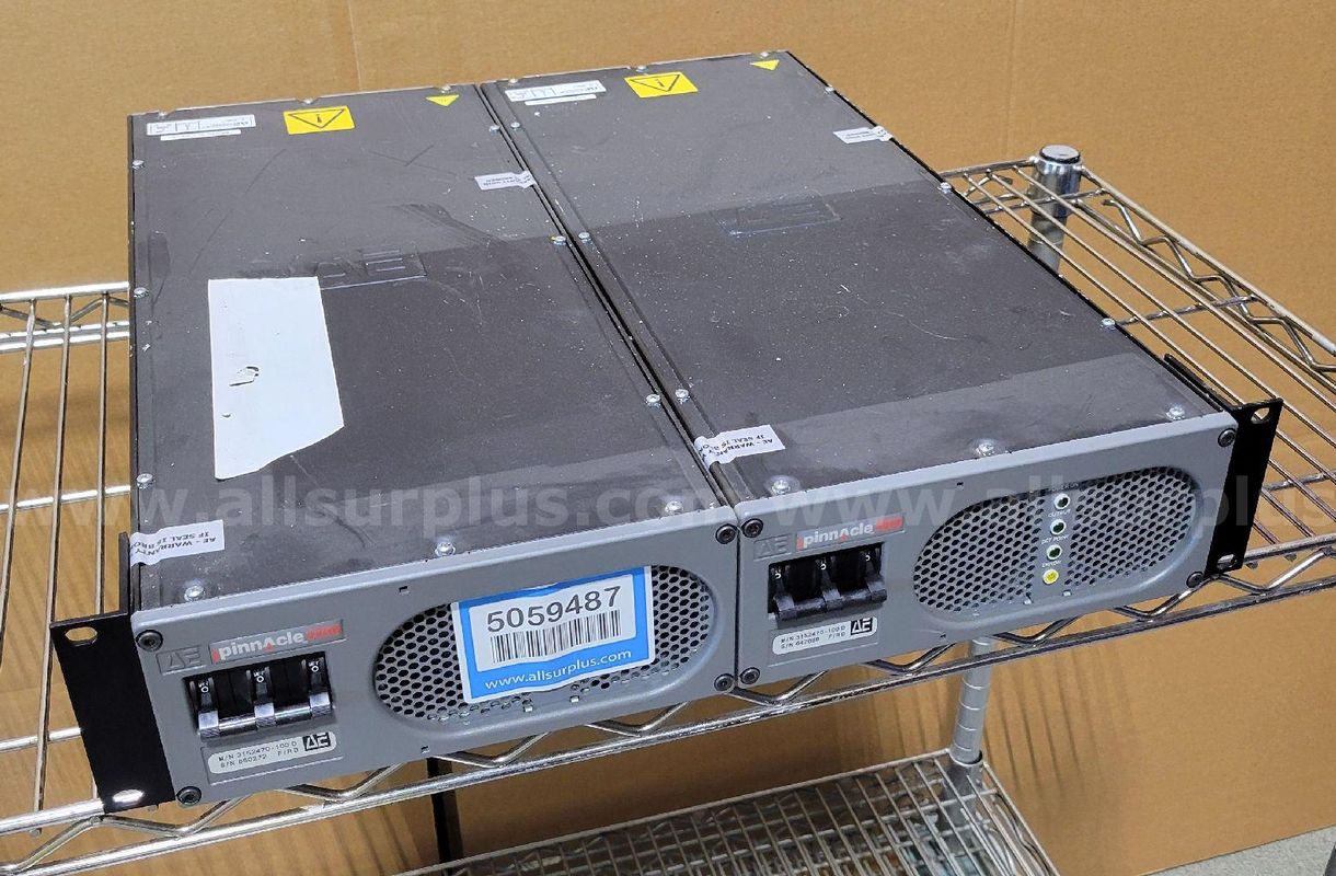 Dual Advanced Energy Pinnacle RF Generator