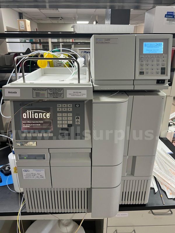 Waters Alliance 2695 HPLC System with 2489 UV/Vis Detector