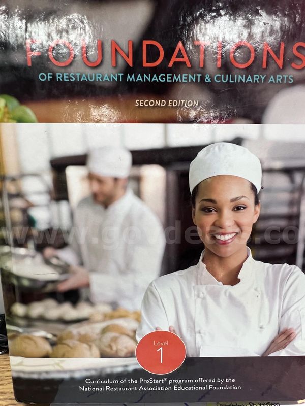 15 Foundations of Restaurant Management & Culinary Arts 2nd Edition