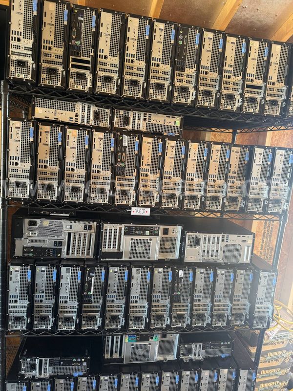1 Lot of 173 Workstations and Monitors