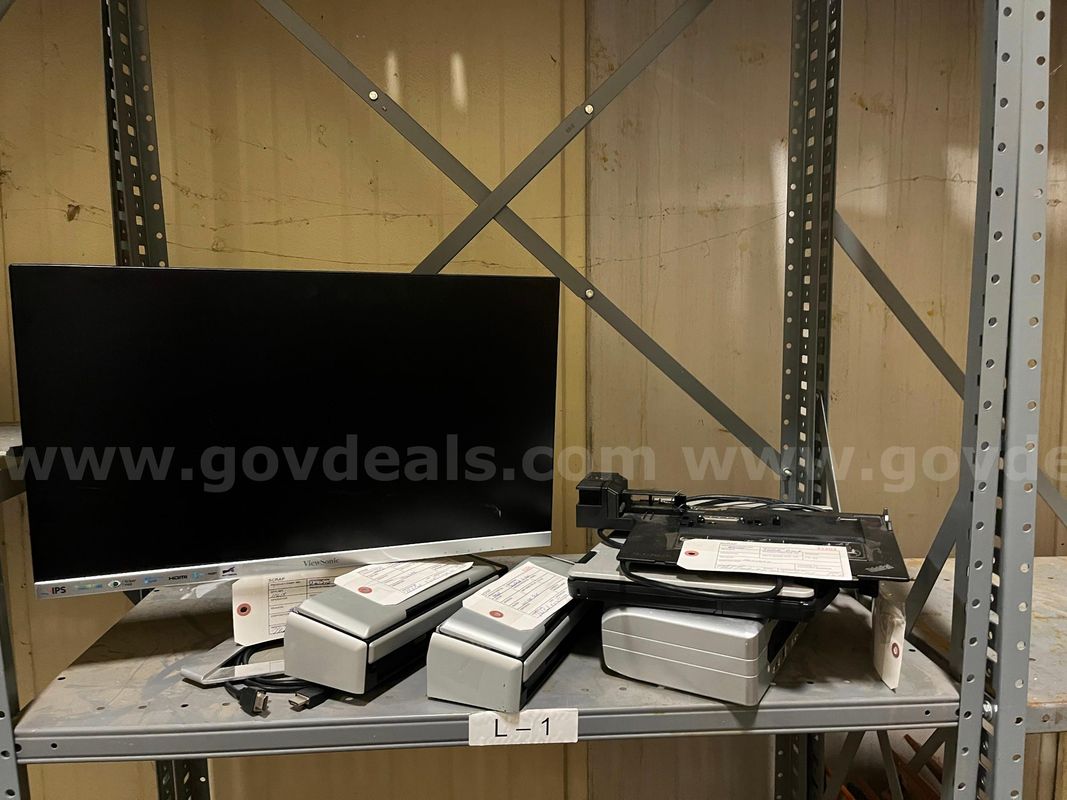 LAPTOP, PRINTER, SCANNER, & MONTOR