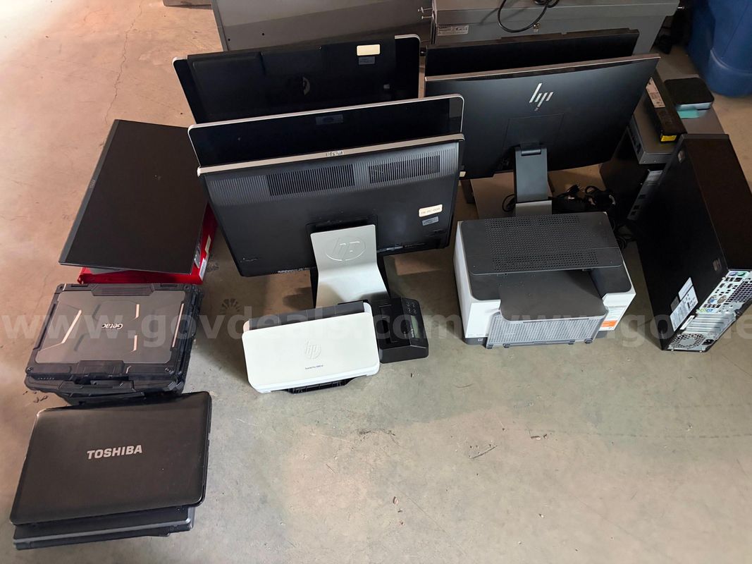 Various Laptops & Desktop PCs, Network Equipment and Misc