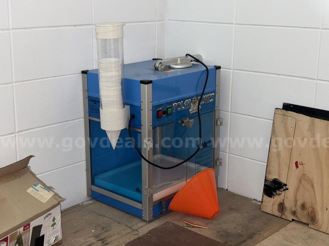 Polar Cones Shaved Ice Machine