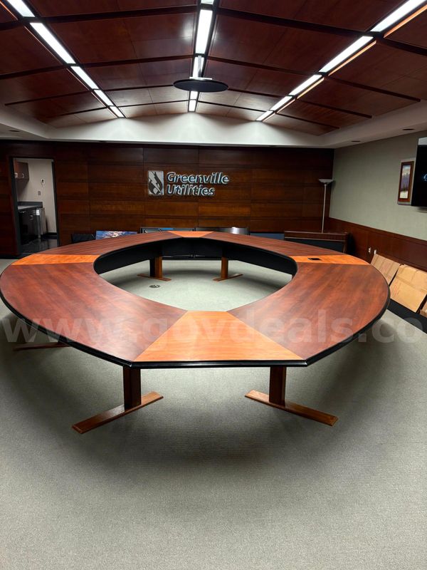 Executive Board Room Table w/ Desk