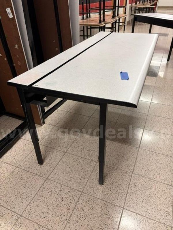 4 Gently Used 6ft Computer Tables