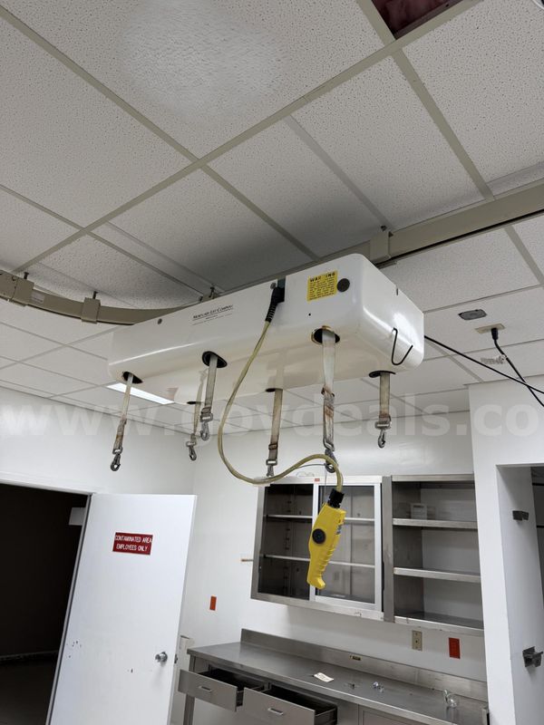 Mortuary Lift Company 1000lb Lift W Straps and Track System