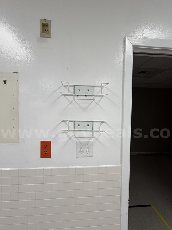 Set of 4 Wall-Mounted Glove Racks