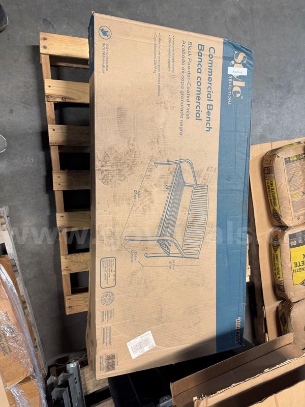 Lot of 3 Commercial Benches