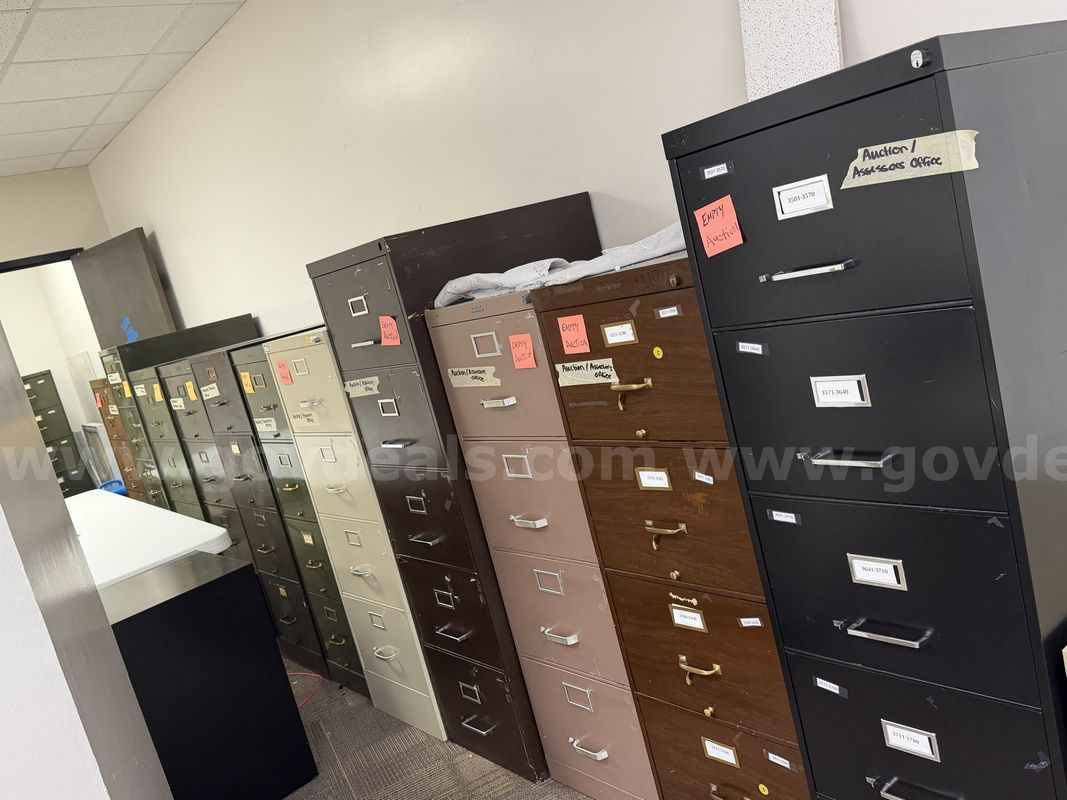 Lot of 27 Filing Cabinets
