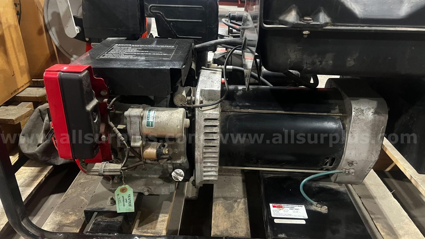 *NO Reserve* Dayton 3W739C Gas Generator