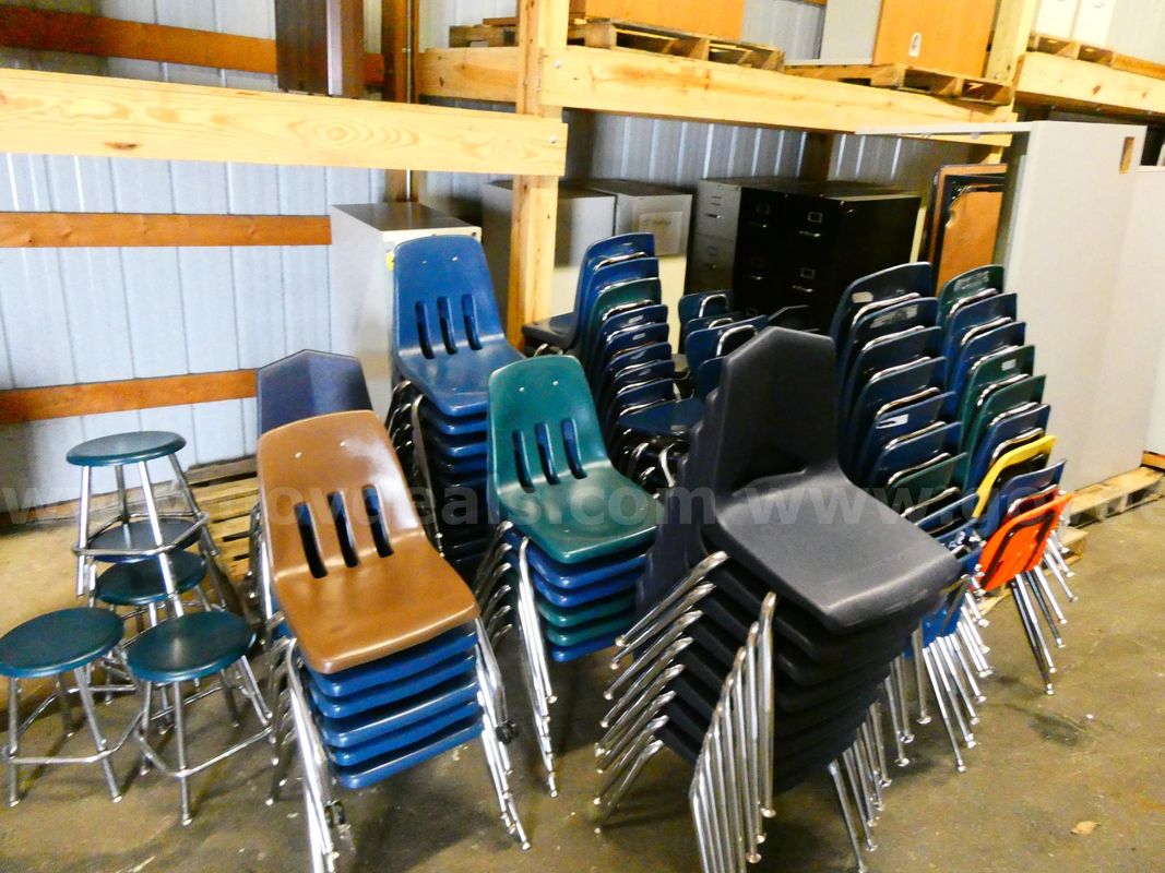 Stackable chairs