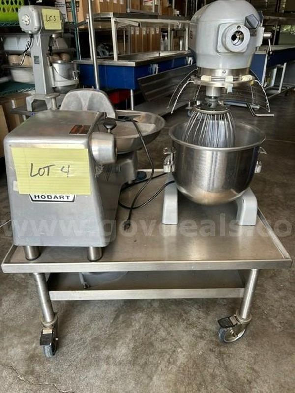 Hobart Mixer and Hobart Buffalo Chopper