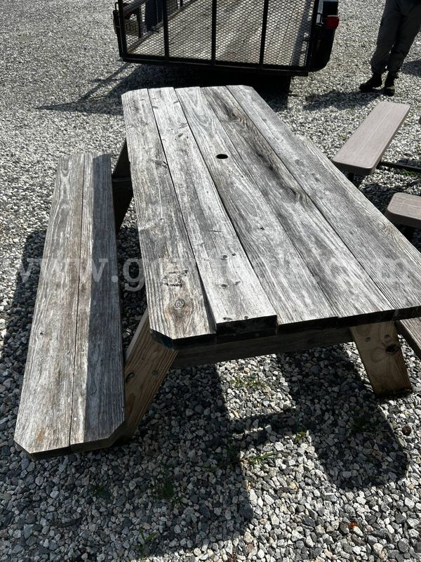 Wooden Picnic Tables