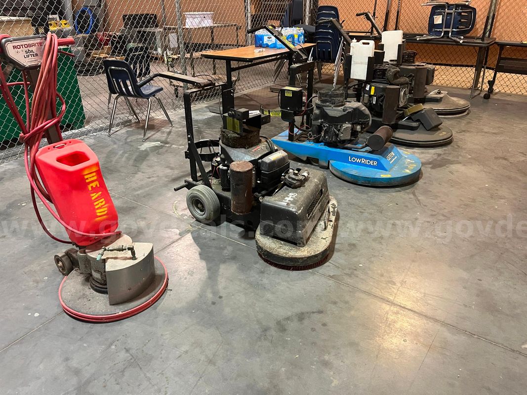 Lot Of Janitorial Equipment