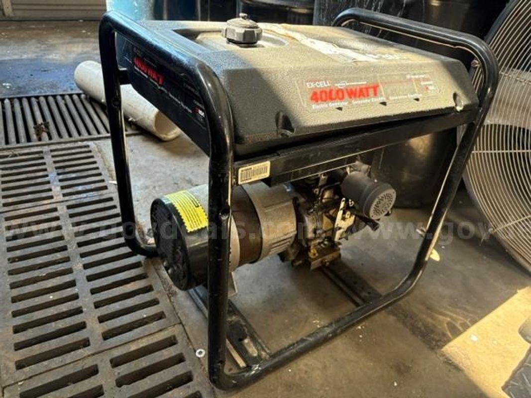DeVilbiss 4000 Watt Portable Generator