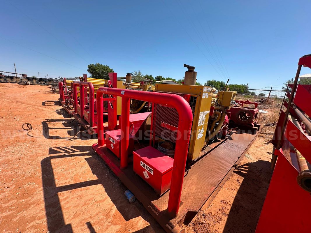 Pump Skid, w/ CAT Diesel Engine Driver, Qty 1