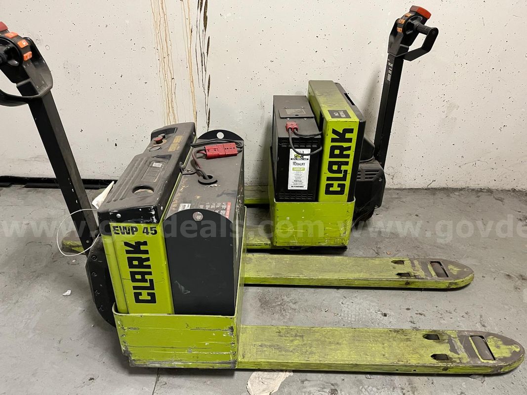 ELECTRIC PALLET JACKS (2 EA)