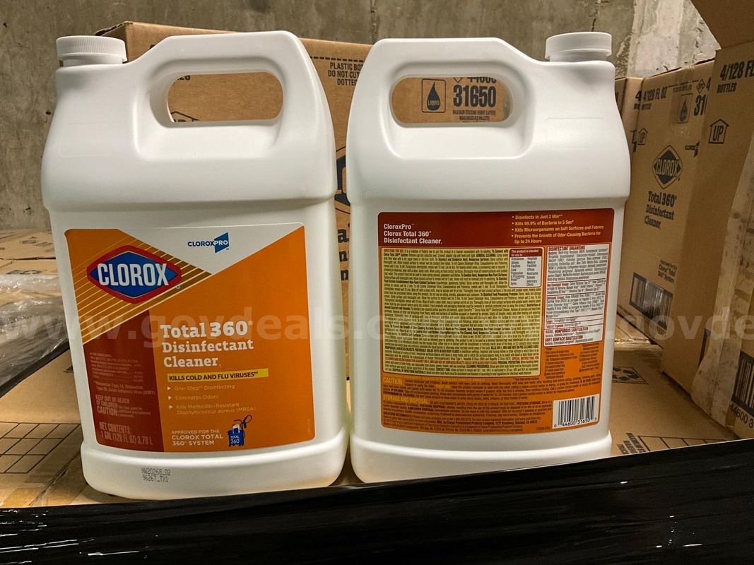 Large Lot Of Clorox Sprayer Fluid & Electrostatic Sprayer