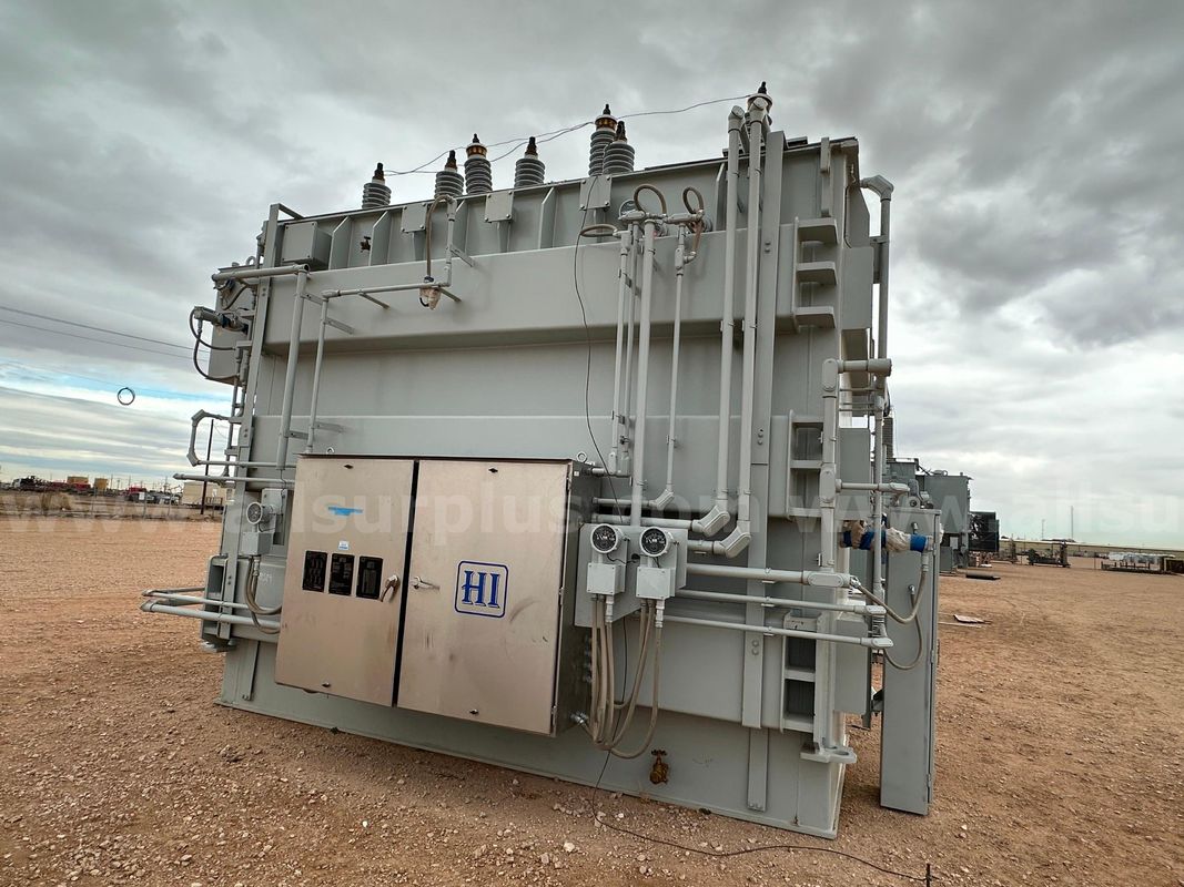 Substation Transformer, 24 / 32 / 40 MVA, 138000 - 21600Y / 12470, 3ph, LTC, UNUSED, Qty 2