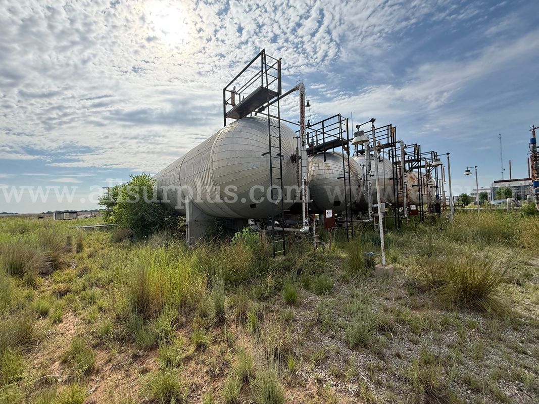 Storage Vessels, Various Sizes, Ratings & Manufacturers, Qty 9