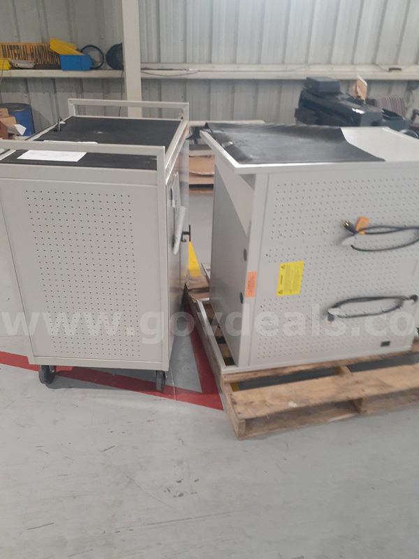 2 Computer Storage Carts