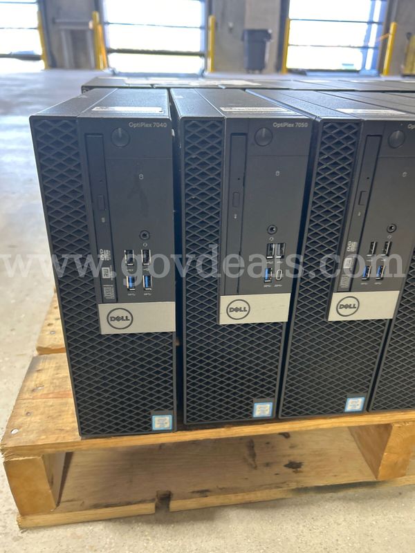 Qty 14 dell desktops