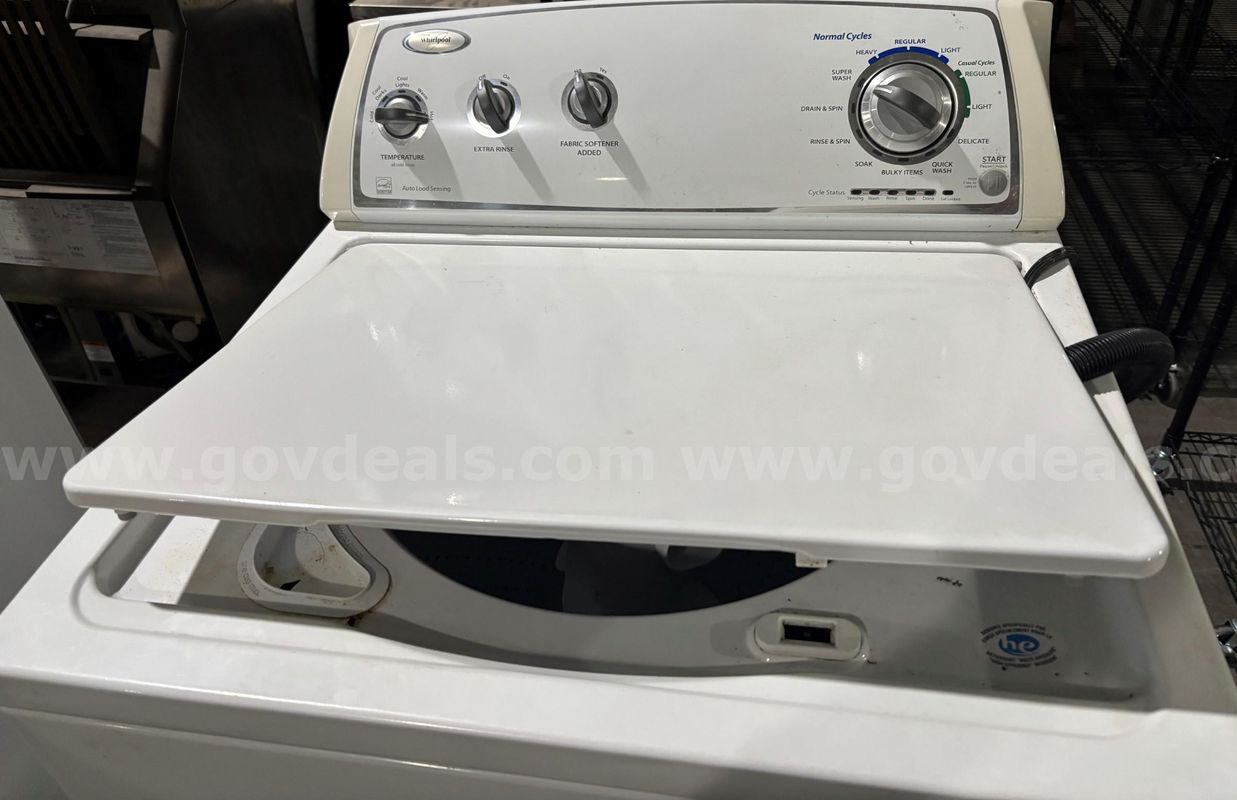 27 In Whirlpool Top Load Washer