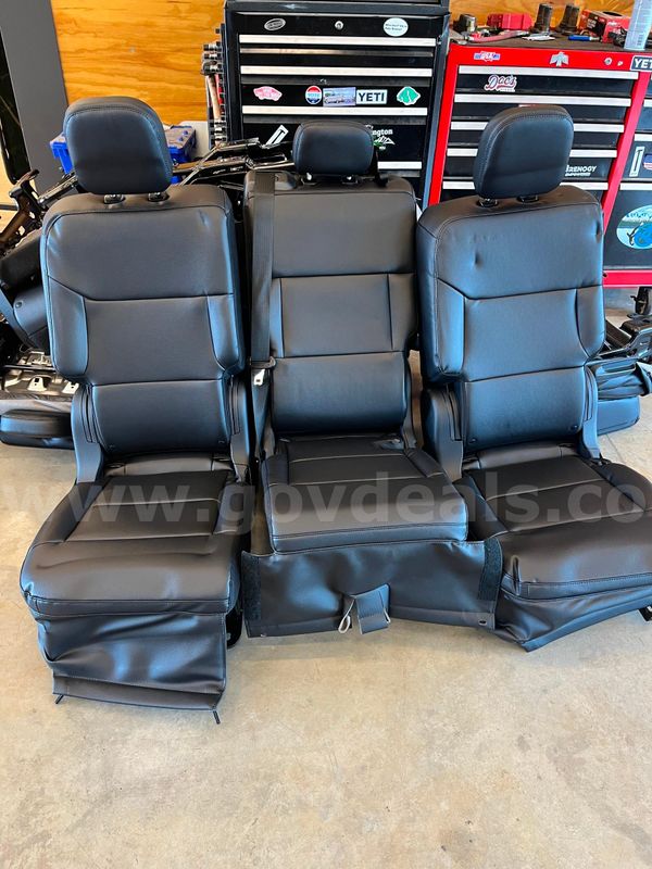Rear seats from 3, 2026 Ford Explorers