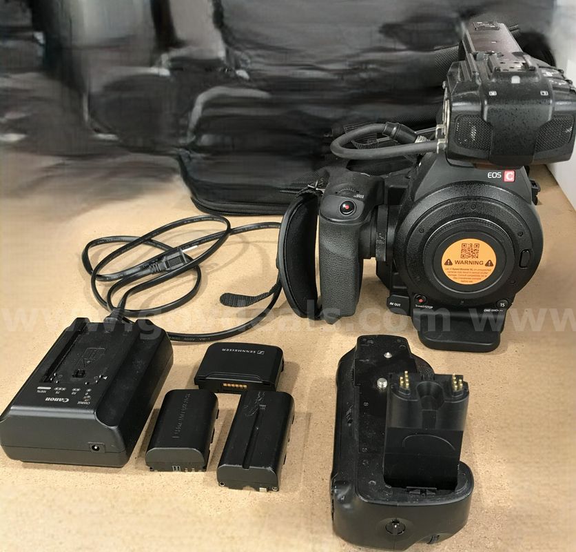 Used Canon EOS C100. (S2)