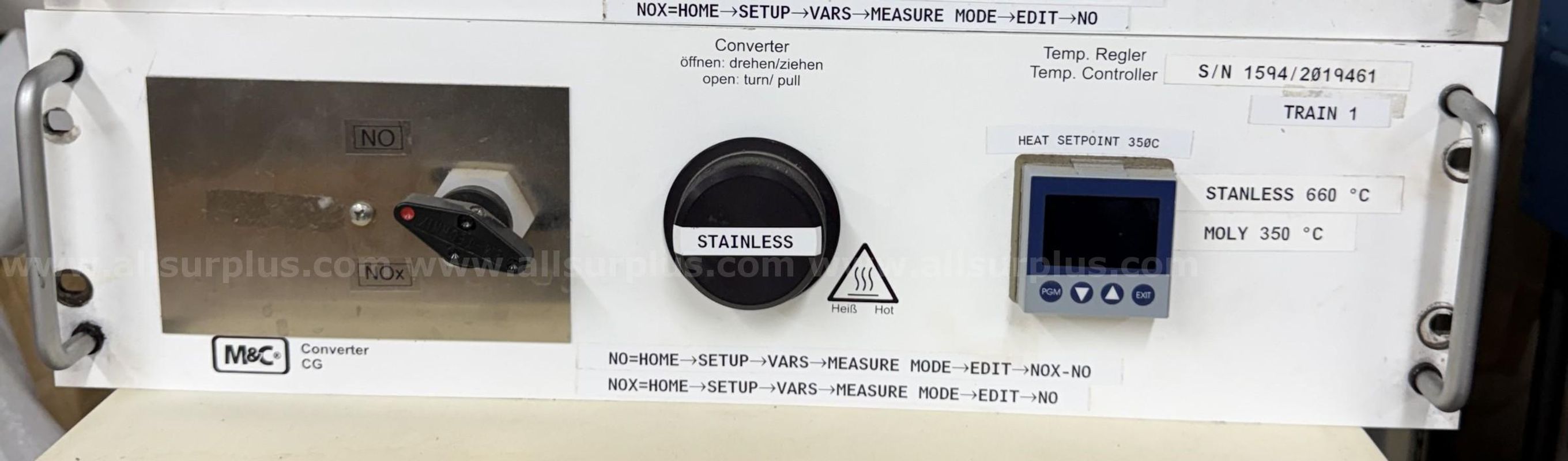 Gas Converter, M&C Model CG-2PV, Qty 2