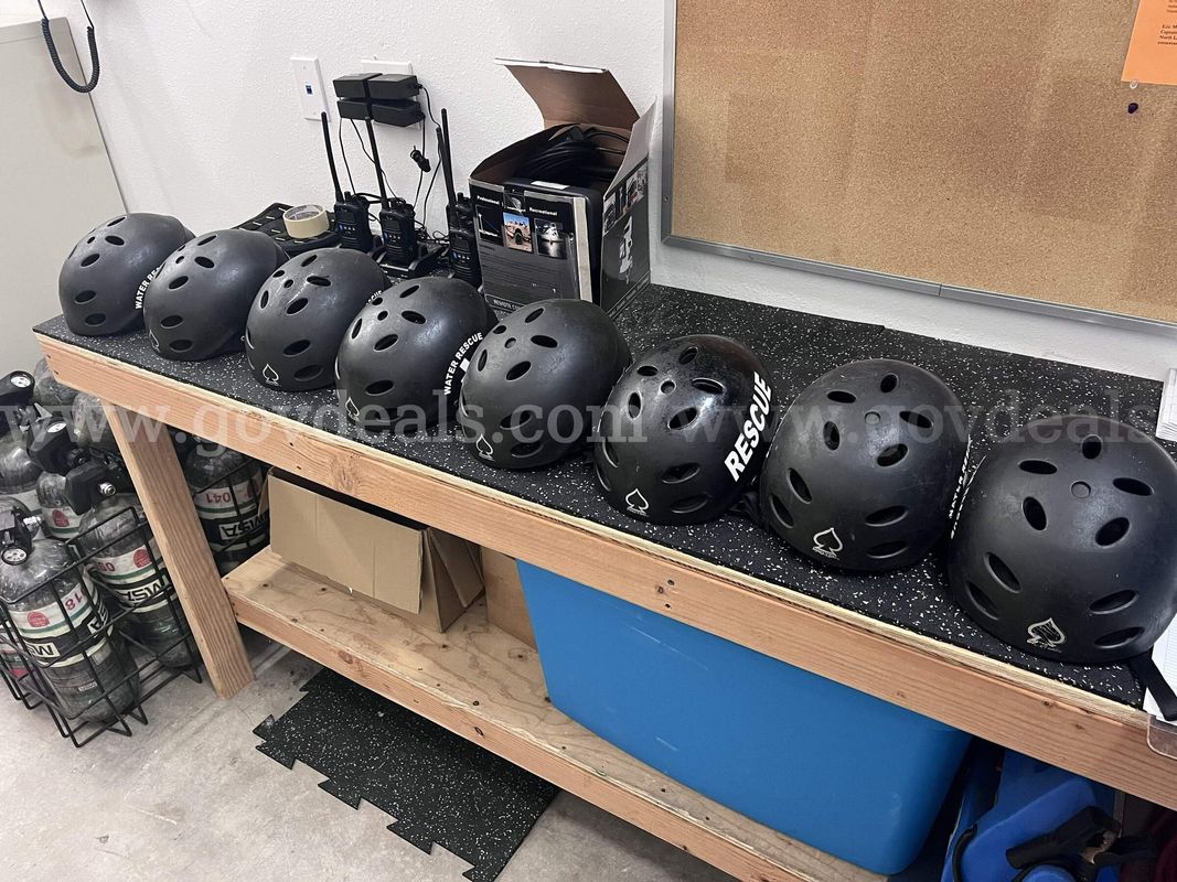 Lot of 8 ProTec Helmets (Black)