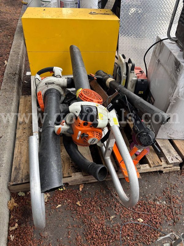 Lot of STIHL Tools
