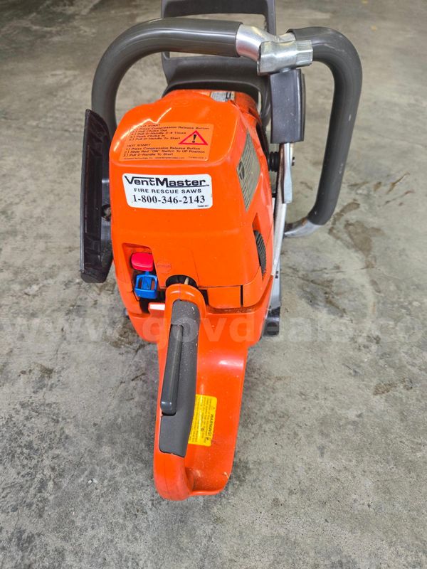 Used 576-HD Husqvarna Vent-Master Chainsaw with 20-inch bar