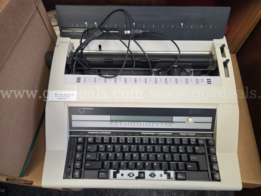 Typewriter (Not Operable)