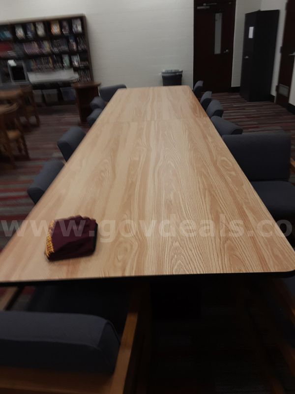 16 Foot Wooden Conference Table