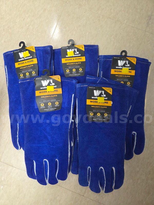 Wells Lamont Welders Gloves - Left Hand Only - Lot of 5 - New with Tags